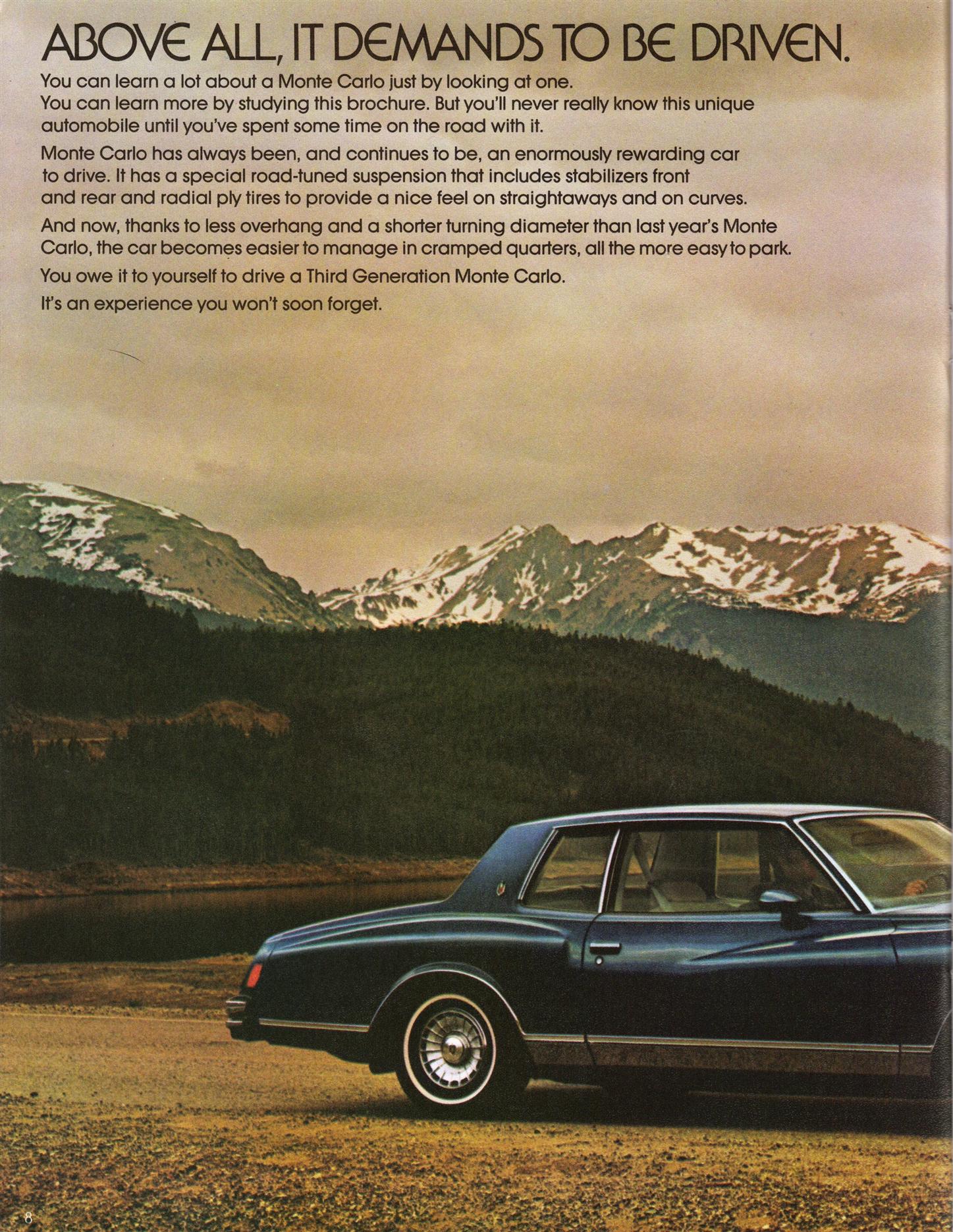 1978 Chevrolet Monte Carlo Brochure Page 14